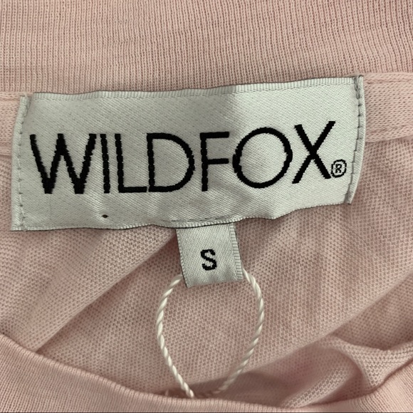 Wildfox Grape Stomp Wine Tee Shirt Pink - Picture 6 of 8